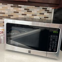 Kenmore Stainless Steel Microwave – Works Great