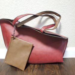 Scarleton Leather Tote Bag

