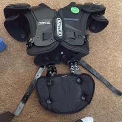 Battle Football Pads Large 14-15 In