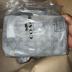 Black Crystal Swinger 20 Coach Bag