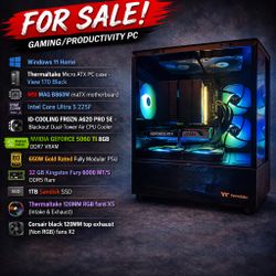 **NEW PC BUILD** MSI MAG | Core Ultra 225F | RTX 5060TI 8GB | 32 GB DDR5 Ram