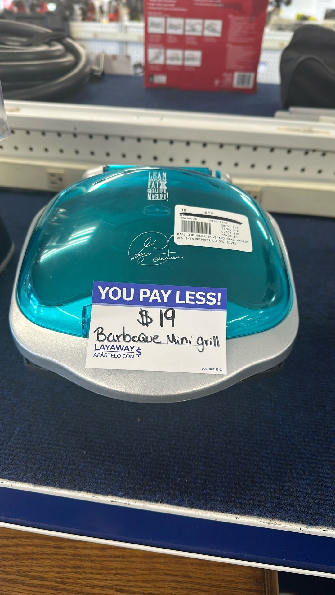 George Foreman Mini Grill