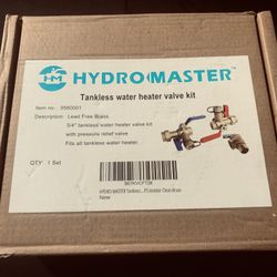 Tankless Water Heater Valve Kit
