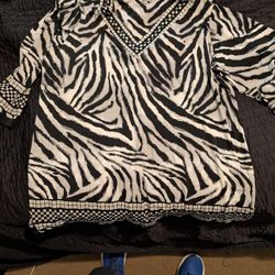 Zebre Stripe Blouse