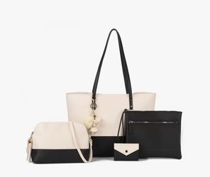 Beach And Brown Handbag