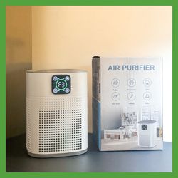 🌬️ Quiet HEPA Air Purifier – Covers Up to 600 sq ft | 360° Air Intake | 3-Speed Fan | Bedroom & Large Room Use