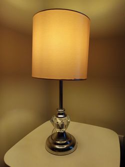 Pink diamond handle lamp