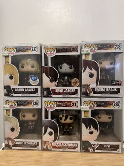 Funko Pop! Animation Attack On Titan Bundle