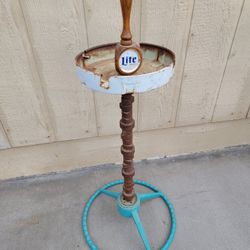 Folk Art Homemade Chevrolet Parts Ashtray Garage Art Man Cave