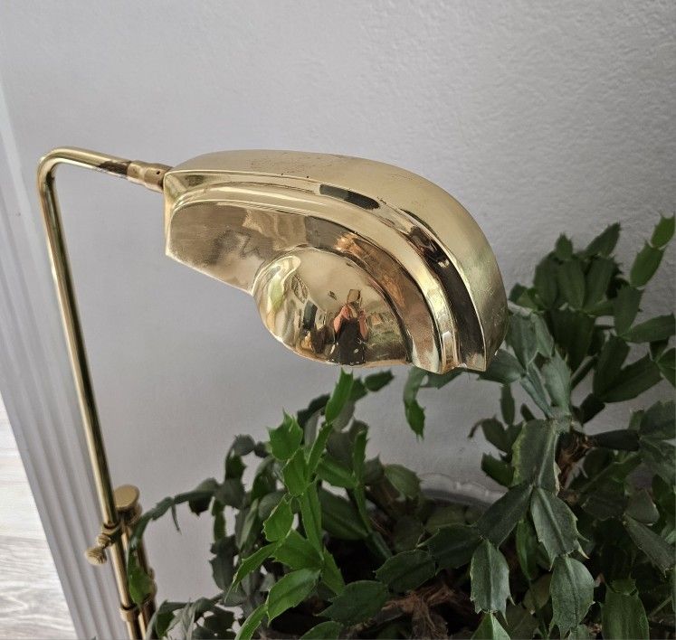 Mid Century Clam Adjustable Floor/desk Lamp Writer/Readers Light