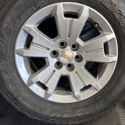 Chevy Colorado Rims 17” $700 Obo