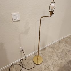 Vintage Standing Brass Floor Lamp