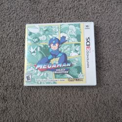 MegaMan Legacy Collection 3DS Game, Case And Booklets