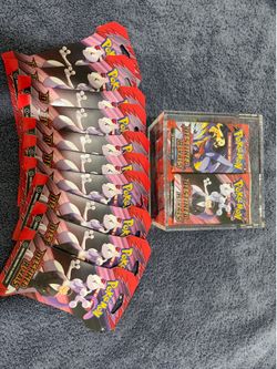 Destined Rivals booster packs mewtwo mew pokemon