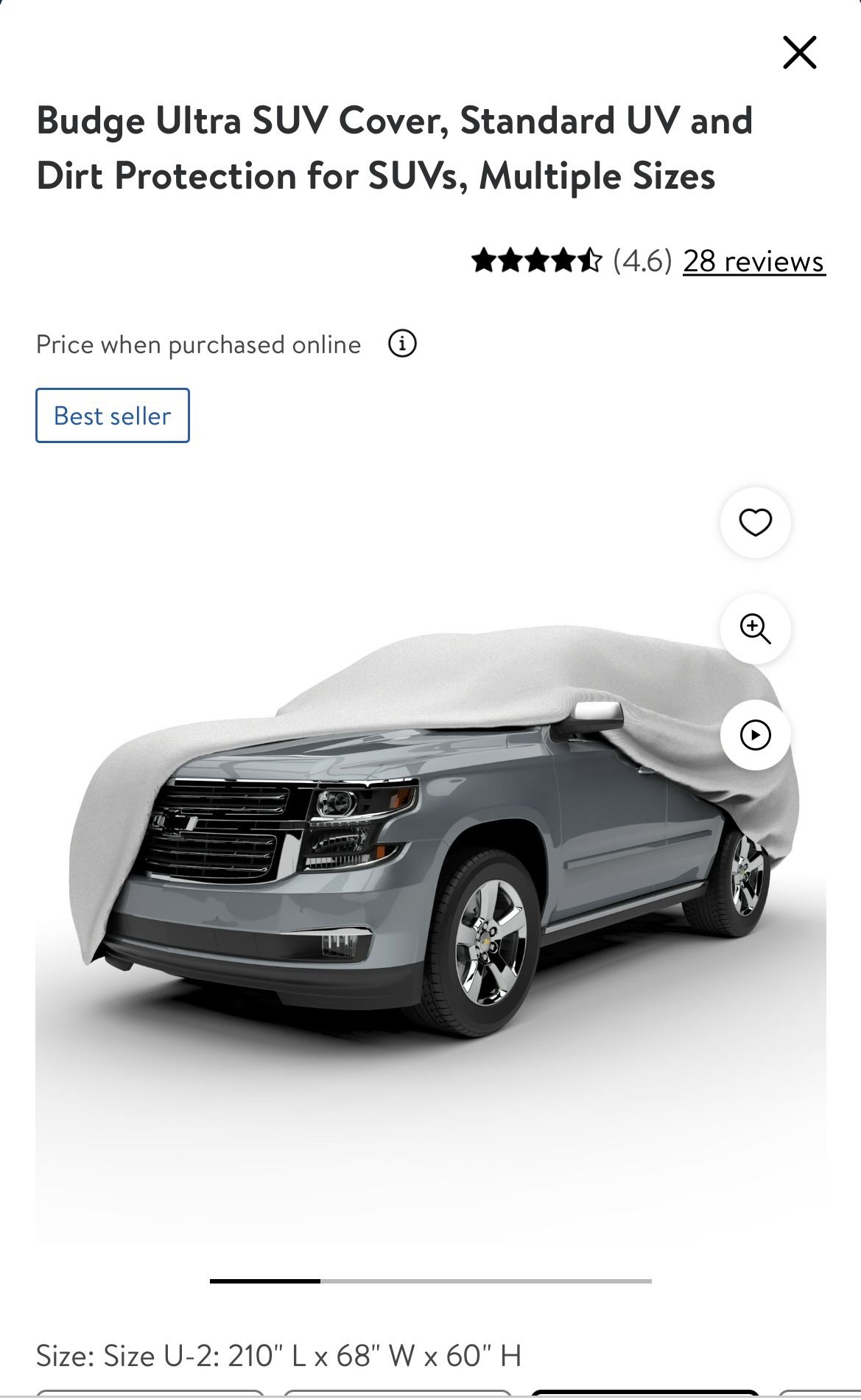 SUV Car Cover