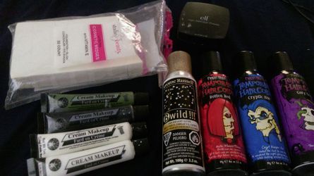 Halloween makeup and hair set