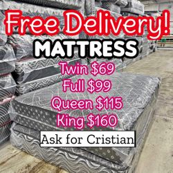 New Mattresses  Twin mattress Full mattress Queen mattress  King mattress  Colchones nuevos  Beds 