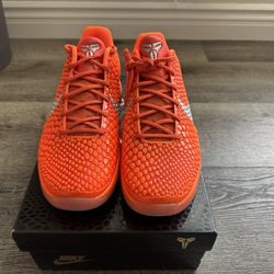 Kobe 6 Protro “Total Orange” Brand New size 12.5