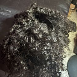 Human Half Wig
