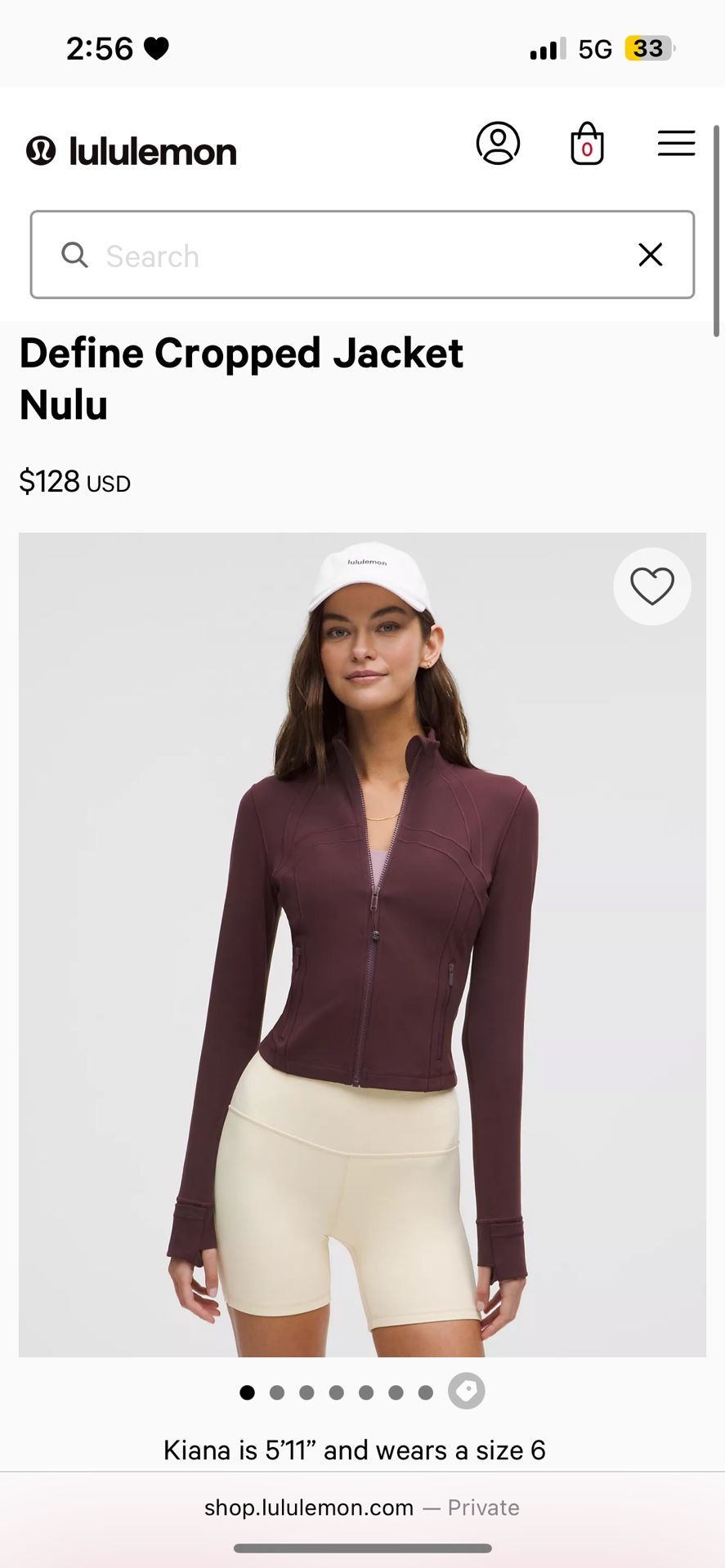Lululemon Crop Jacket