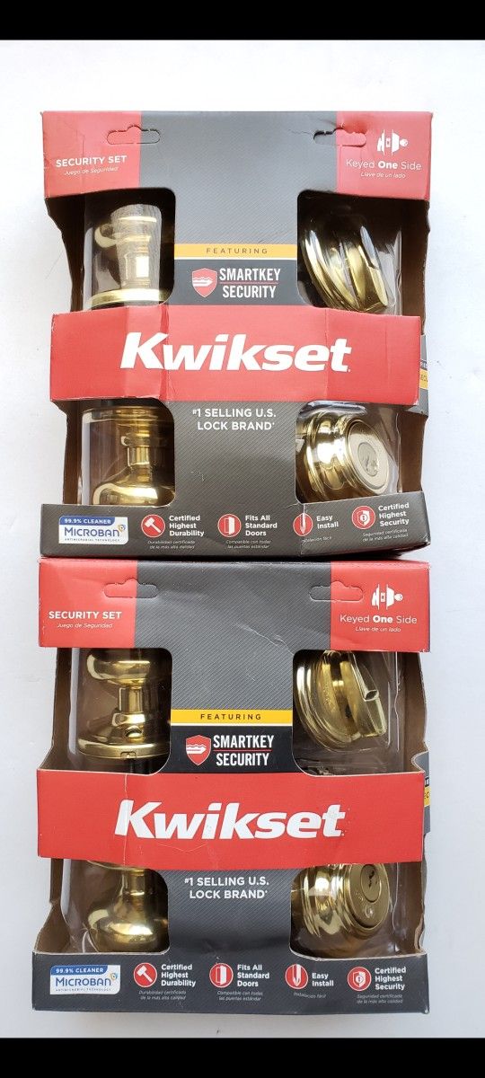 Kwikset Juno Smartkey Door Lock Sets