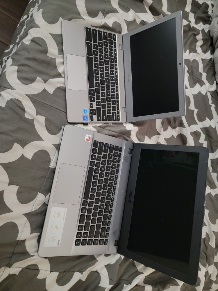2 Laptops Asus And A Samsung Pratically New Never Used