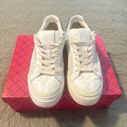 Tory Burch White Low-Top Sneakers