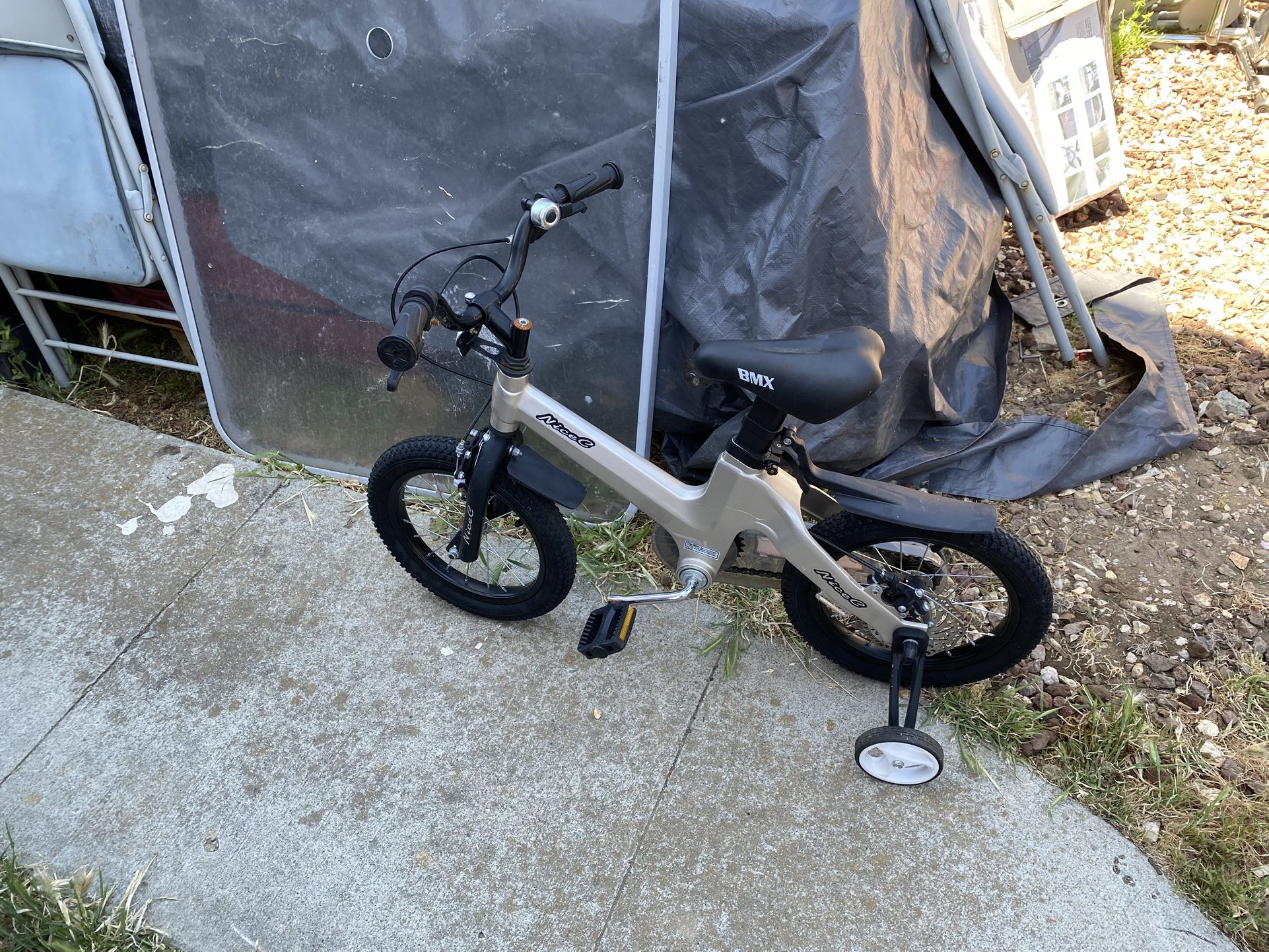 Nice C Training Wheel Bike, Kids Bike Boys Girls, BMX Mountain with Dual Disc Brake 12-14-16-18 inch