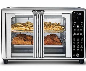 Gourmia French Door Digital Toaster Oven Air Fryer