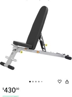 Foldable hoist bench like new