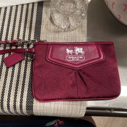 Coach Wristlet 