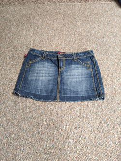 Tyte Mini Jean Skirt