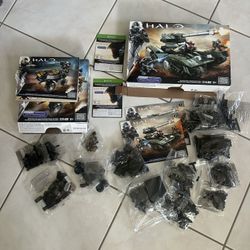 Retired rare genuine Mega Bloks HALO SCORPION's STING Combat TANK (open box)  