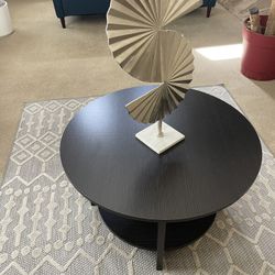 Blue Sofa , Chairs And Coffee Tabled