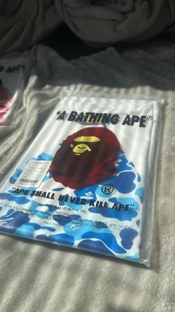 BAPE white camo t-shirt