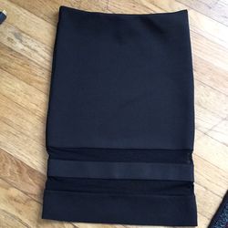H & M Divided pencil stretchy skirt size small fits like x-sm
