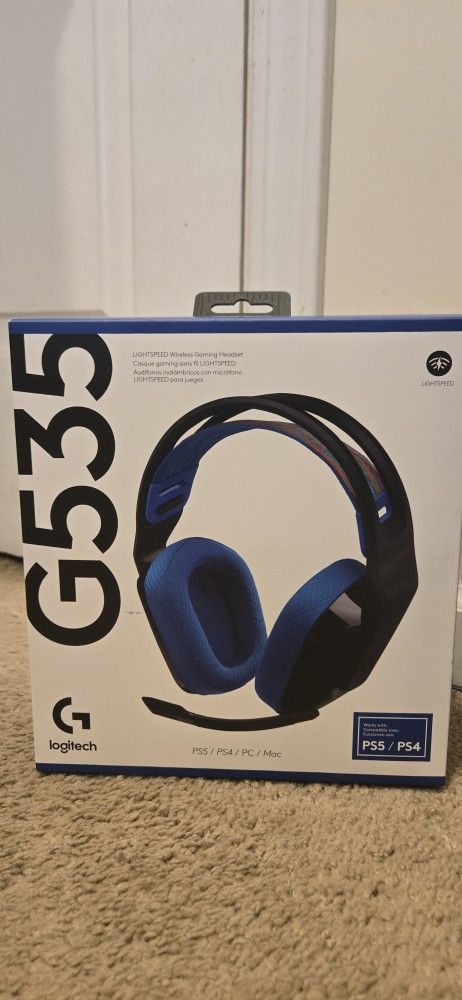 Gaming Headset PC/Laptop/PS4/PS5 Logitech G535 Wireless LIGHTSPEED