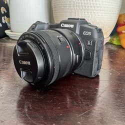 Canon RP With Canon Ef Mount Adapter And 50mm Lens