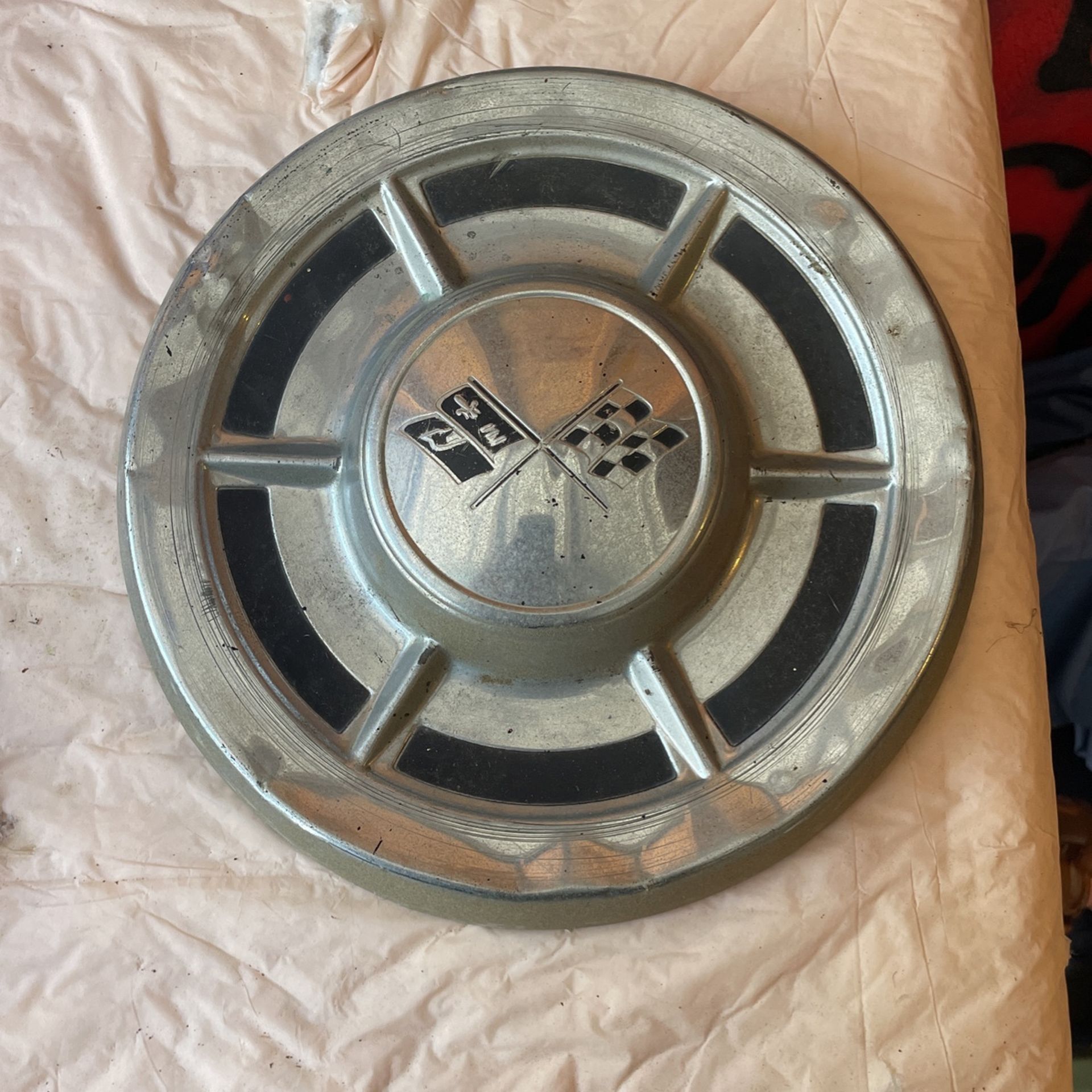 Random Chevy Hubcaps.