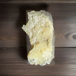 Golden Calcite crystal specimen crystal game rock stone