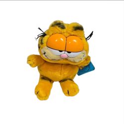 Vintage 1(contact info removed) Dakin Fun Farm Plush 10" Garfield the Cat Stuffed Animal GUC