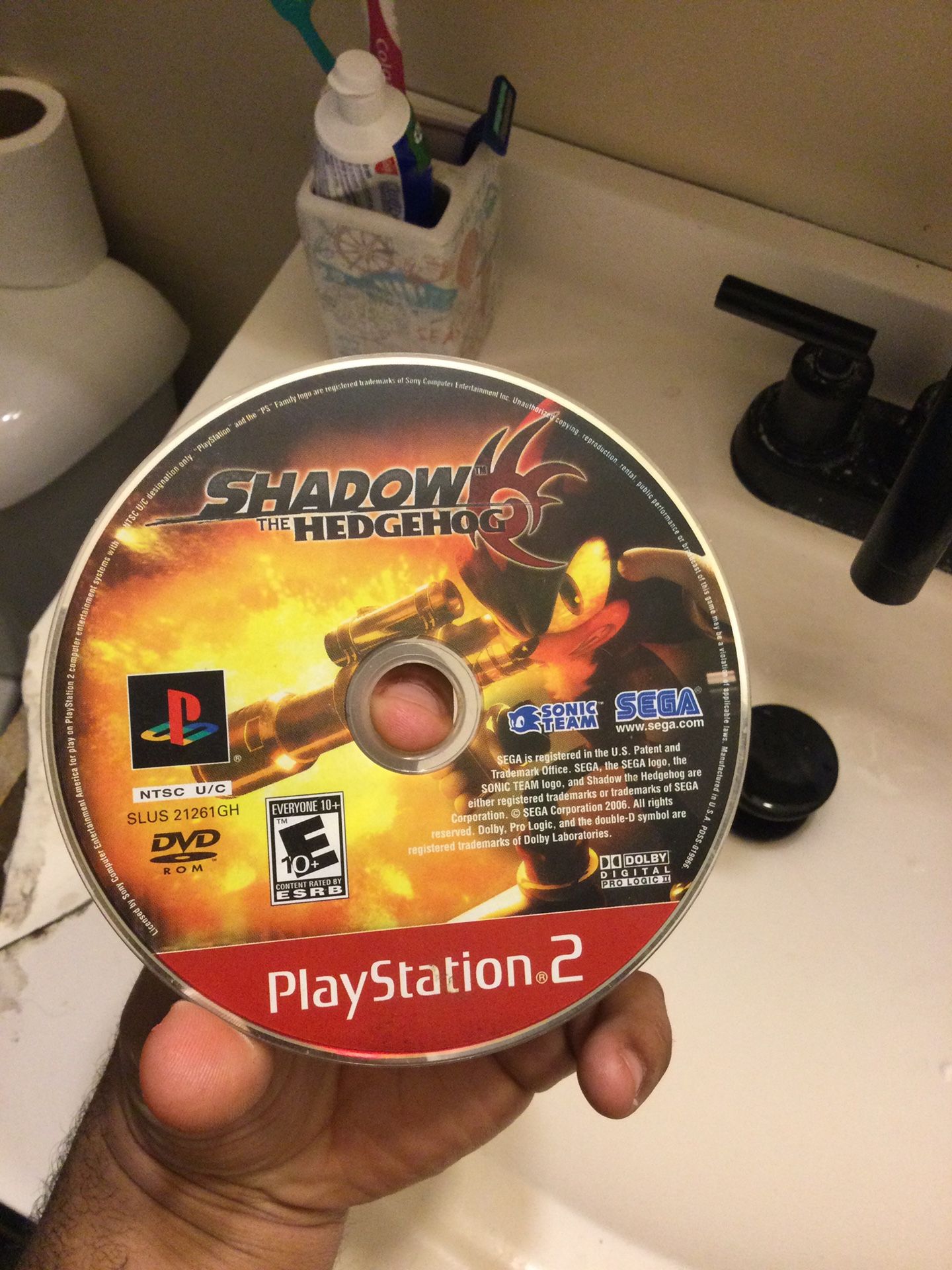 Shadow The Hedgehog PS2