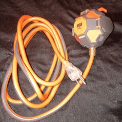 Extension Cord with multiple sockets and USB connections