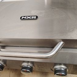 NXR 3-burner Tabletop Costco 25" Grill Cooking Griddle BBQ