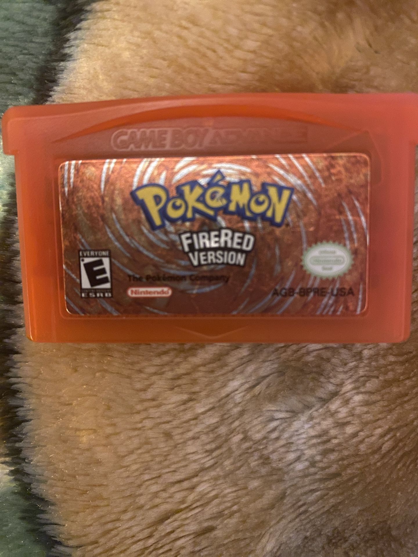 Pokemon Fire Red 100% Authentic