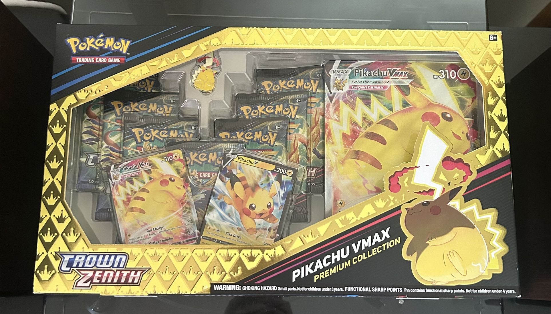 Pokémon Sword And Shield Crown Zenith Pikachu Vmax Premium Collection