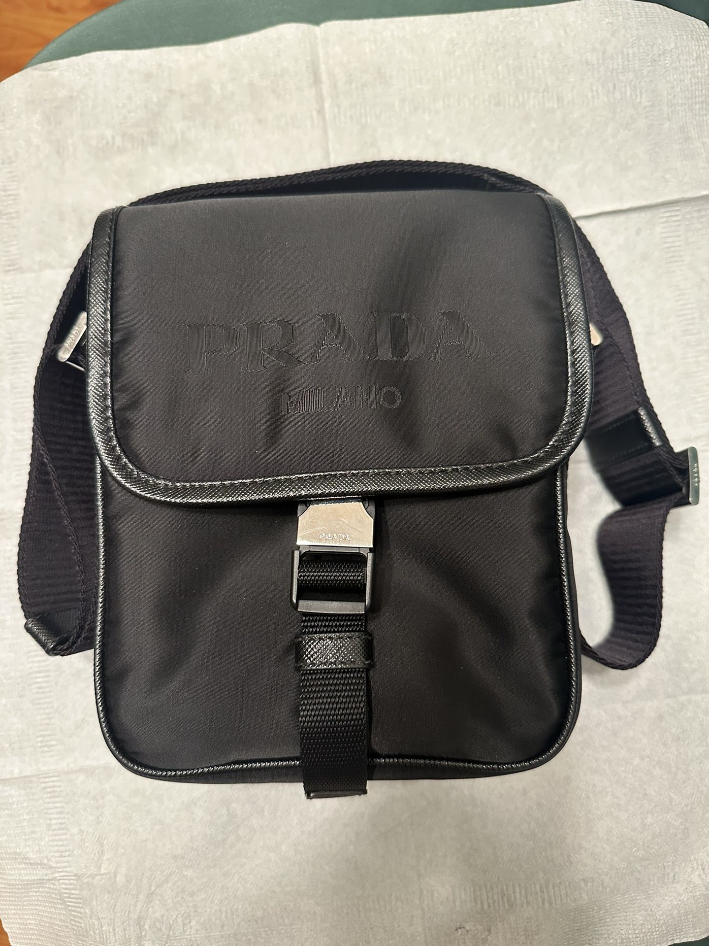 Prada Re-Nylon Crossbody Messenger Belt Bag