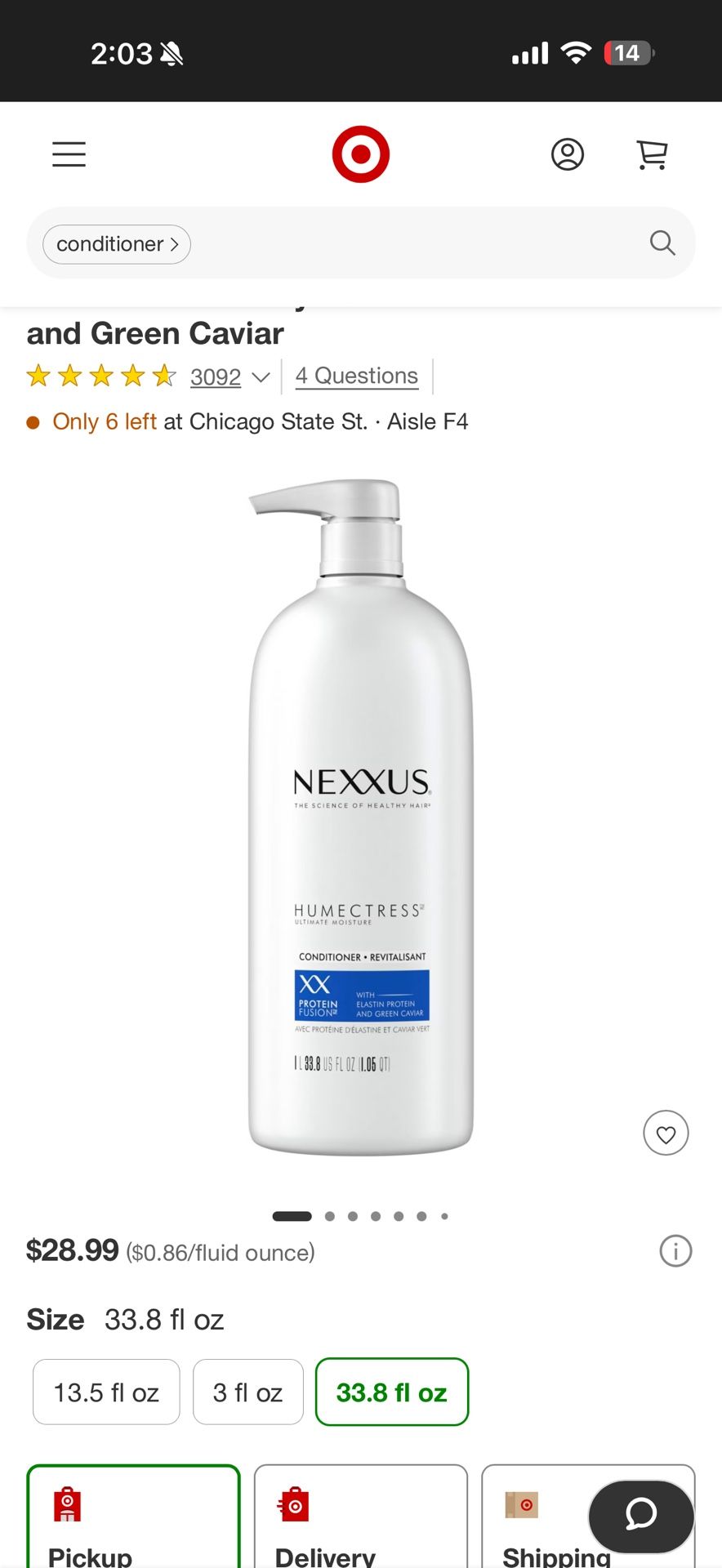 Nexxus Humectress Conditioner