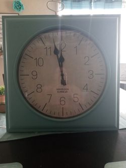 Turquoise Clock In Perfect Working Condition 🌼🌺🌹