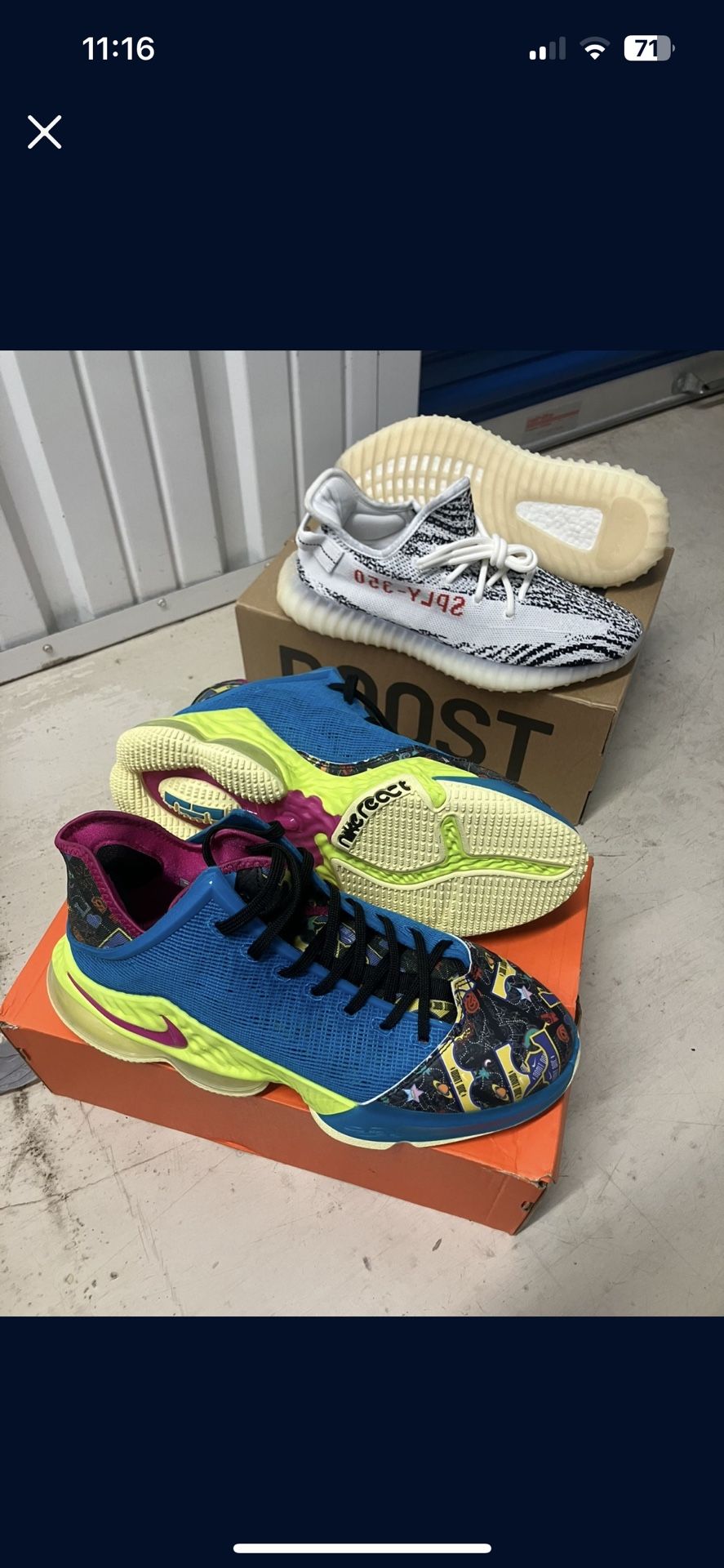 LeBron 19 Carnival Sz. 10